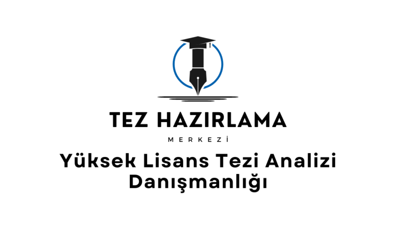 Yüksek Lisans Tezi Analizi Danışmanlığı